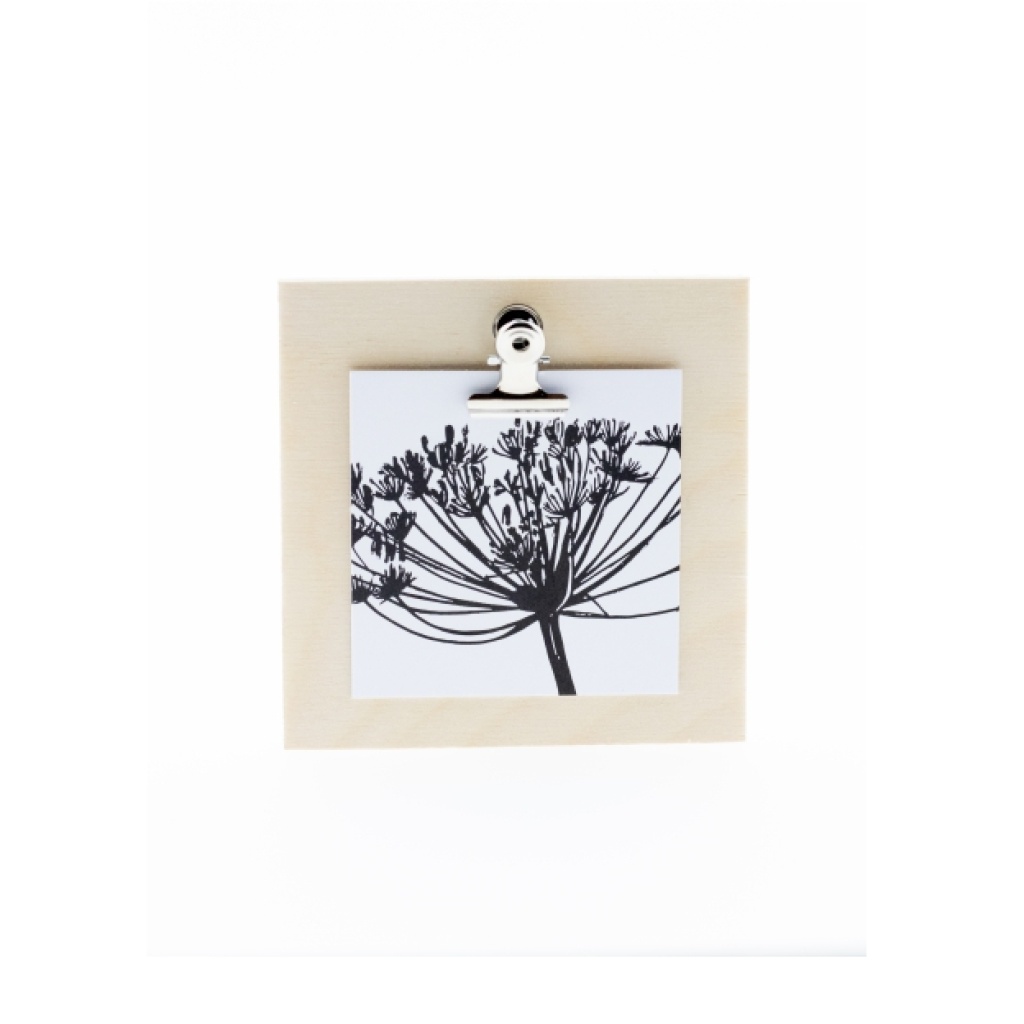 Mini-Clipbordje met kaartje – Botanic