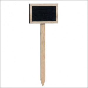 Krijtbord – Plant pin - 6 stuks