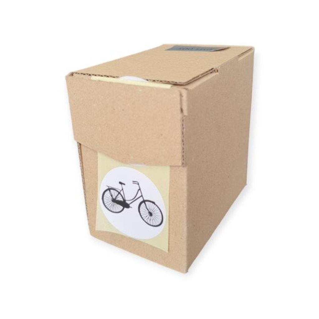 Wens etiketten – fiets