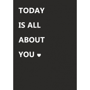 Wenskaart – all about you
