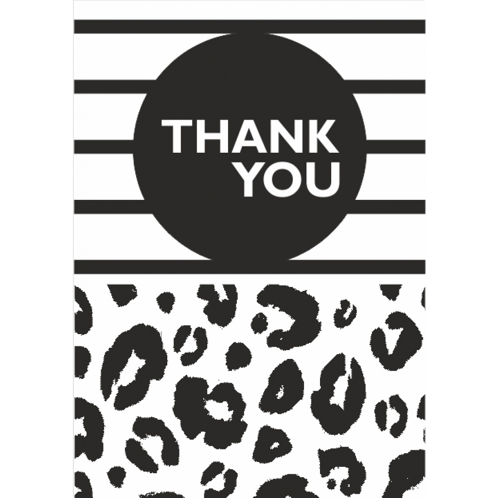 Wenskaart – thank you