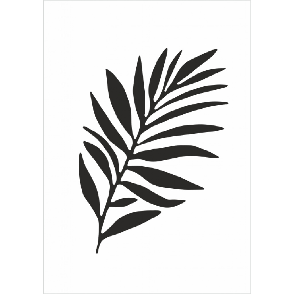 Wenskaart – blad