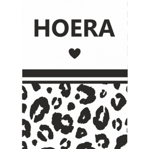 Wenskaart – hoera