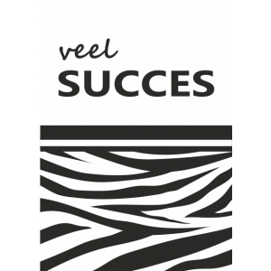 Wenskaart – veel succes