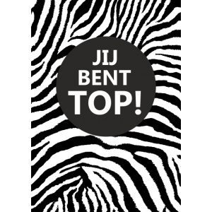 Wenskaart – jij bent top