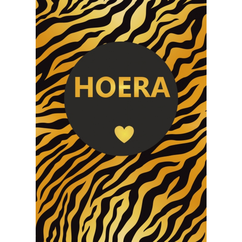 Wenskaart – hoera