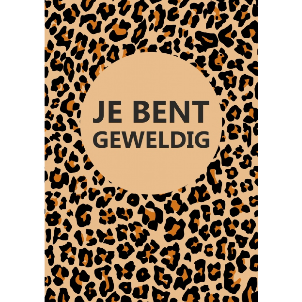 Wenskaart – je bent geweldig
