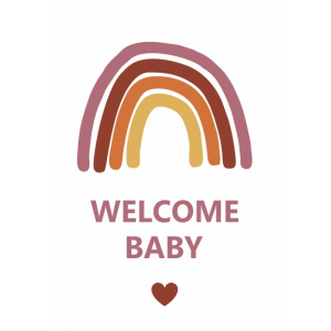 Wenskaart – welcome baby