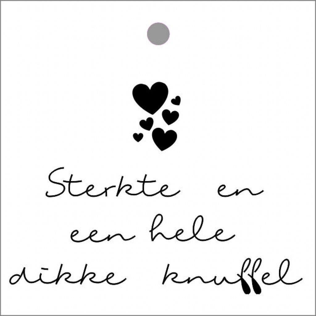 Cadeaukaartje – Sterkte