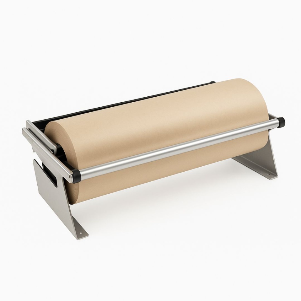 Papierrolhouder met Snijmes – Voor Inpakpapier tot 50 cm – Metaal