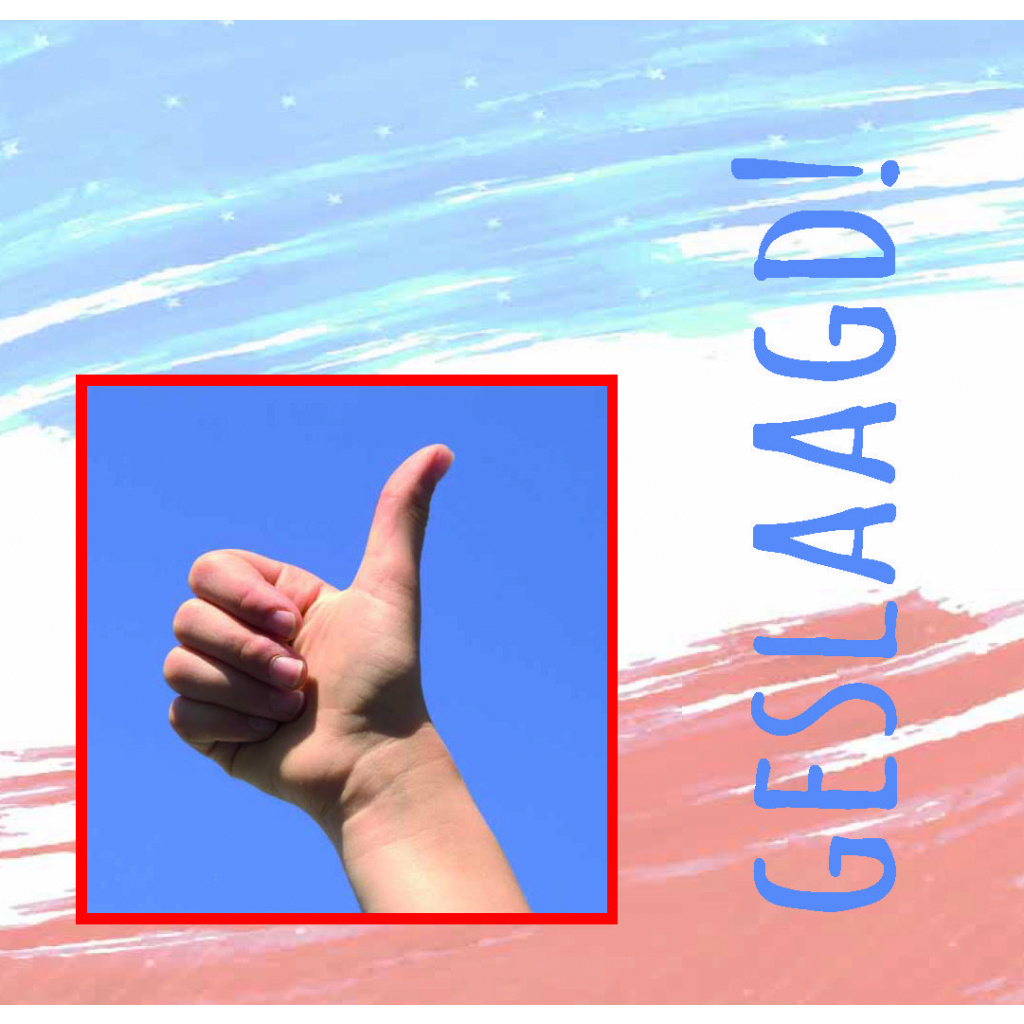 Cadeaukaartje – Geslaagd