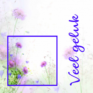 Cadeaukaartje – Veel geluk