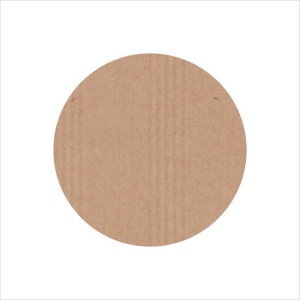 Etiketten - Rond Ø35mm - Kraft - 1000 Stuks - Extra Permanente Kleefkracht - Papierbasis