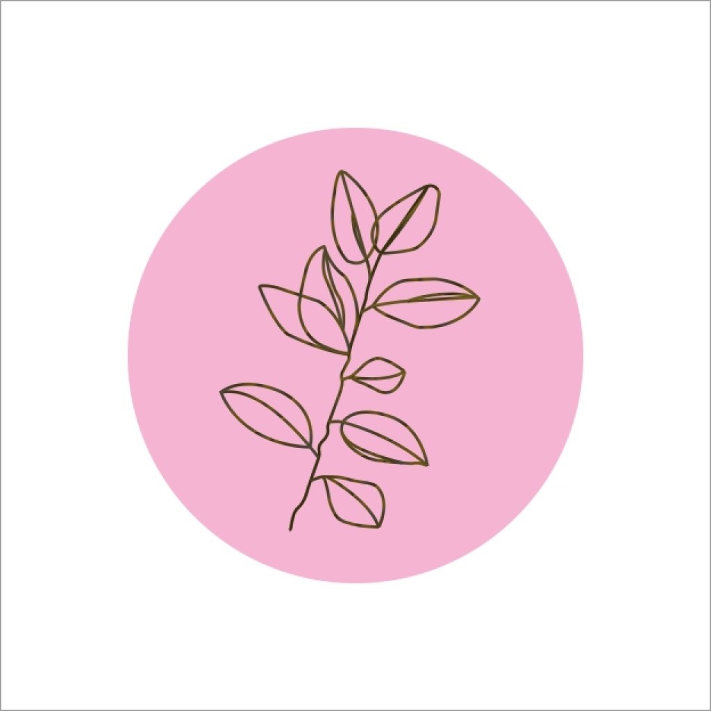 250x - "Tak" - Wensetiketten - Gelegenheidsetiketten - Zacht Roze met Bruine Metallic Opdruk - Ø40mm - Stickers