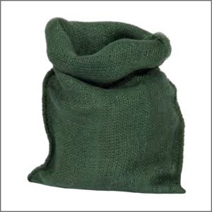 Jute zak – 50x75cm – Groen