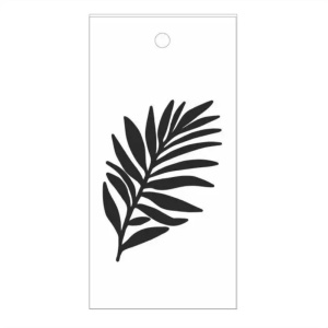 Cadeaukaartje – blad