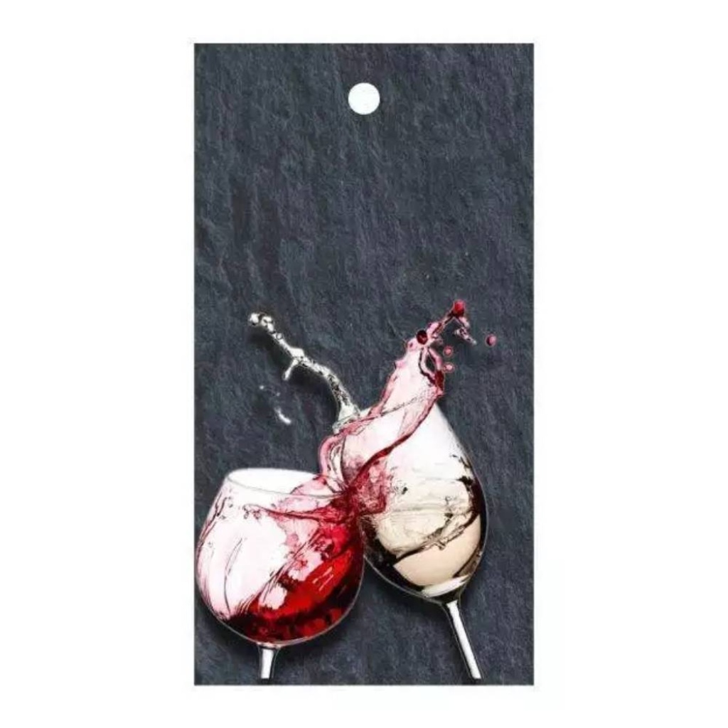 Cadeaukaartje – blanco – glas