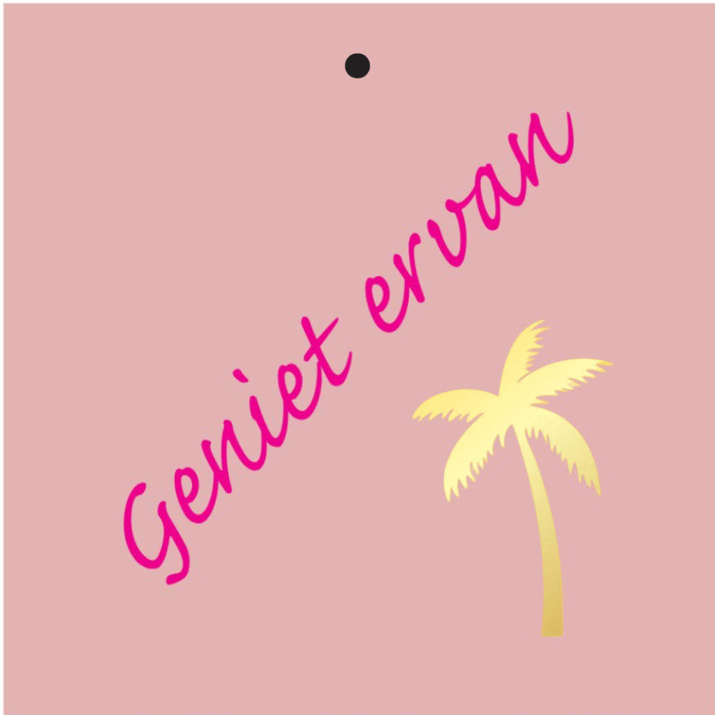 Cadeaukaartje – “Geniet ervan”