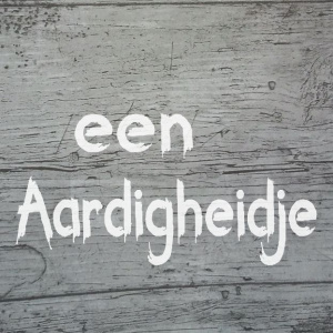 cadeaukaartje – Aardigheidje