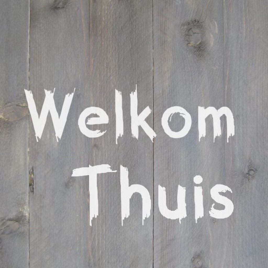 Cadeaukaartje – Welkom thuis