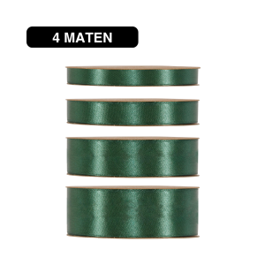 Double Satin Classic – Donker Groen – 50m – Lint