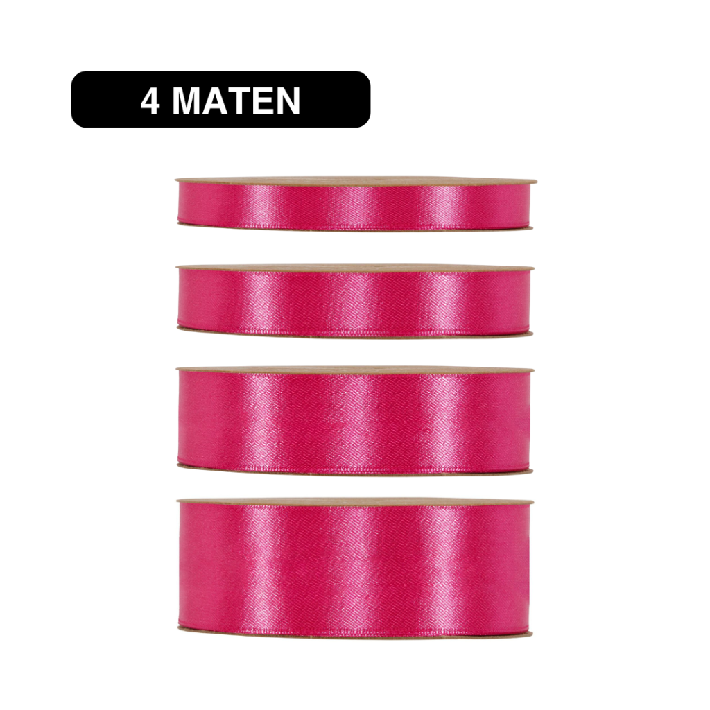 Double Satin Classic – Fuchsia/Pink – 50m – Lint