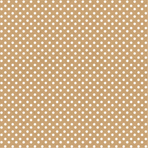 Papierrol – Kraft Witte Stip – 50cm x 150m