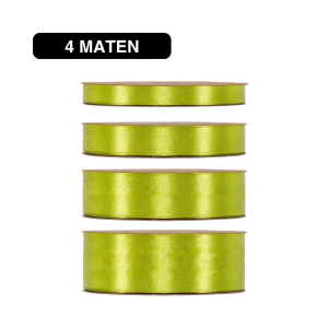 Double Satin Classic – Licht Groen – 50m – Lint