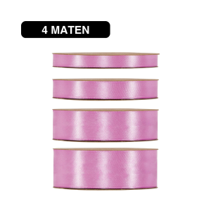 Double Satin Classic – Licht Paars – 50m – Lint