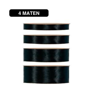 Double Satin Classic – Zwart – 50m – Lint