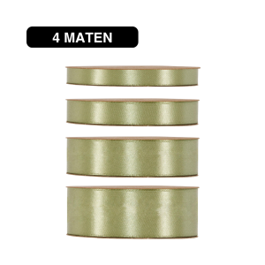 Double Satin Classic – Sage Groen – 50m – Lint