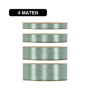 Double Satin Classic – Olijf Groen – 50m – Lint