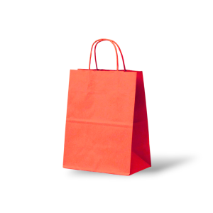 Papieren Tas (S) – Kies Kleur & Aantal – 18x8x24 cm