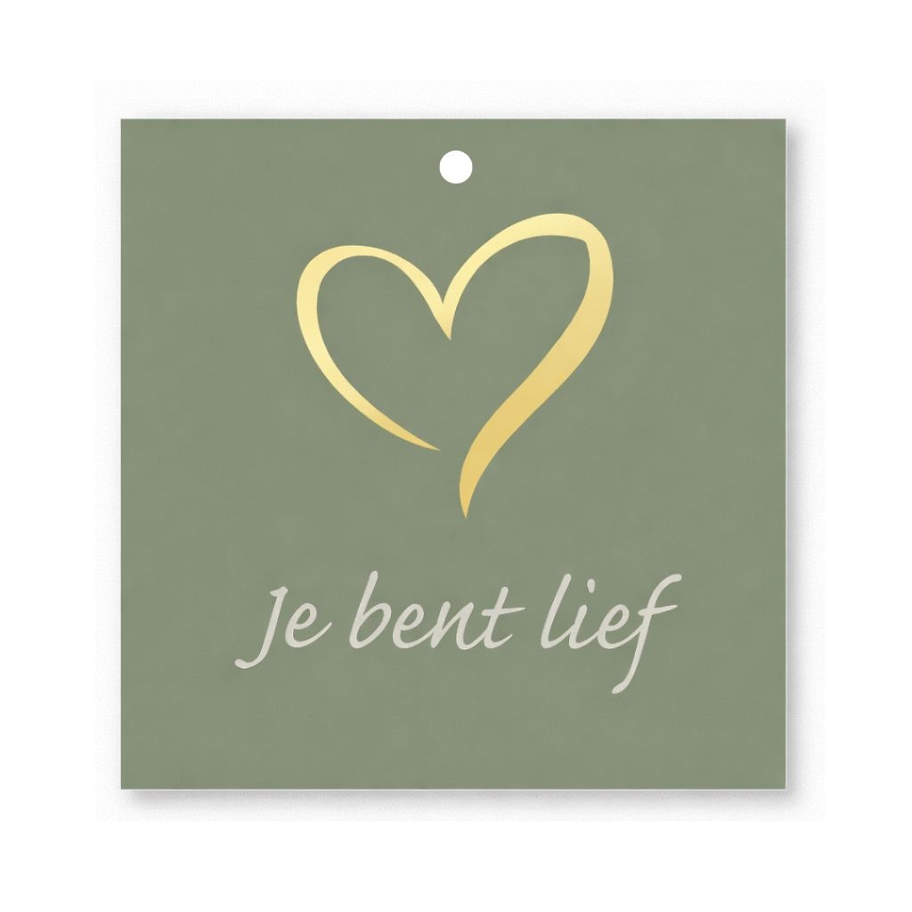 Cadeaukaartje – “Je bent lief”