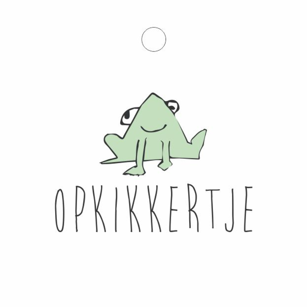 cadeaukaartje – Opkikkertje