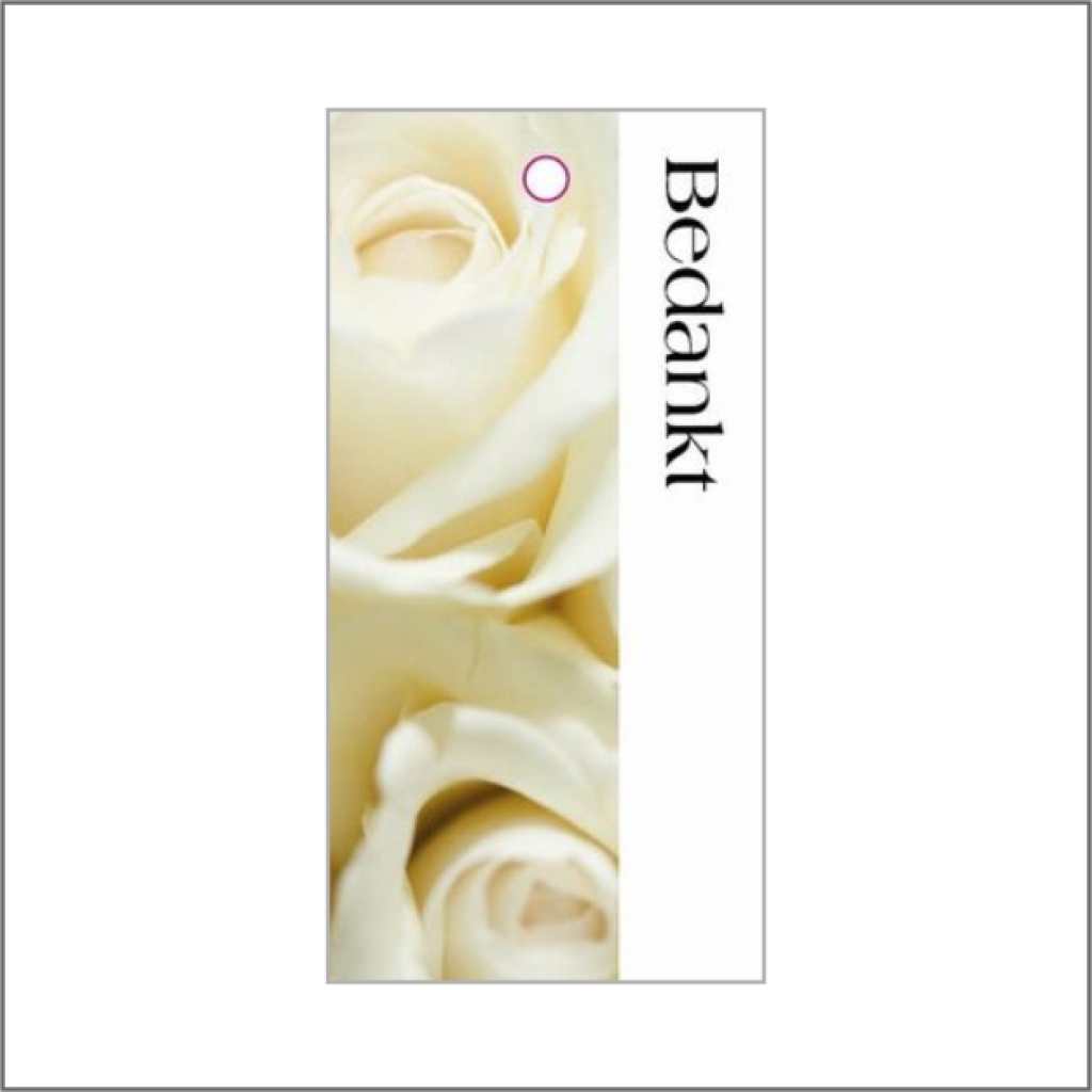 cadeaukaartje – Bedankt