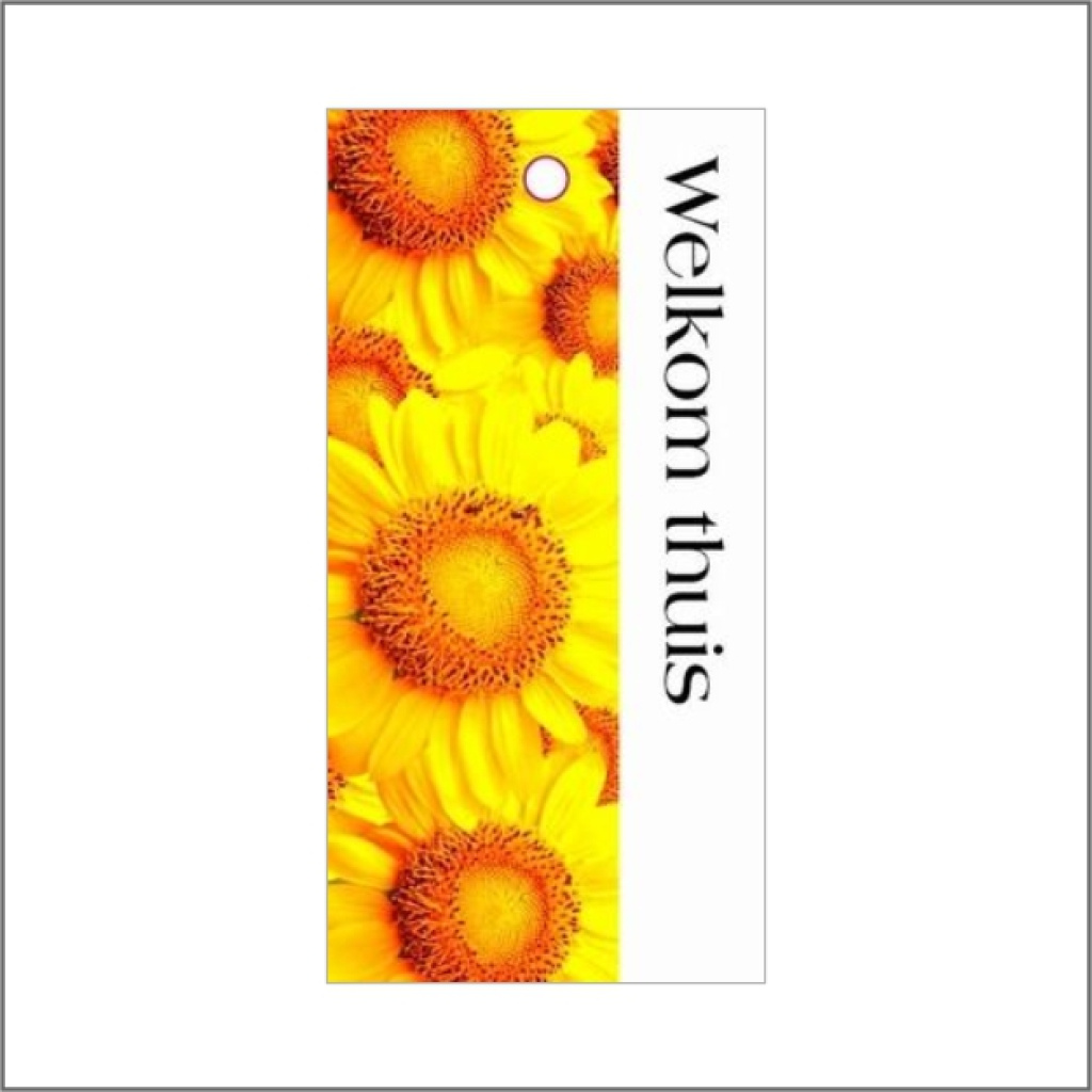 Cadeaukaartje – welkom thuis