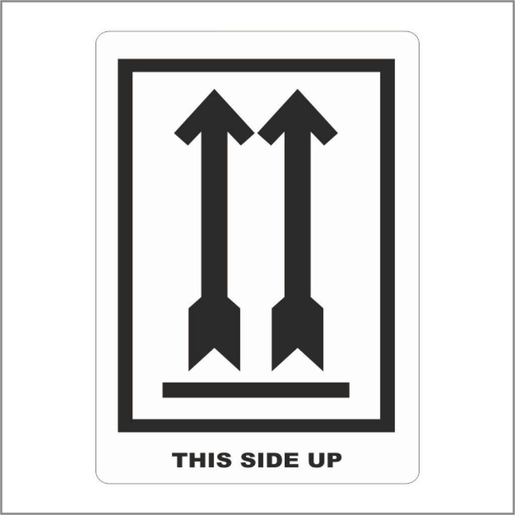 Etiketten – This side up – 105x75mm – 500 stuks