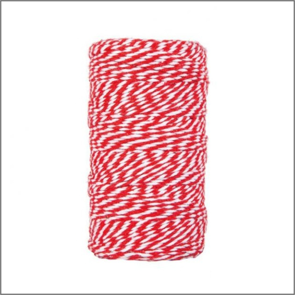 Twist koord rood – 100 meter