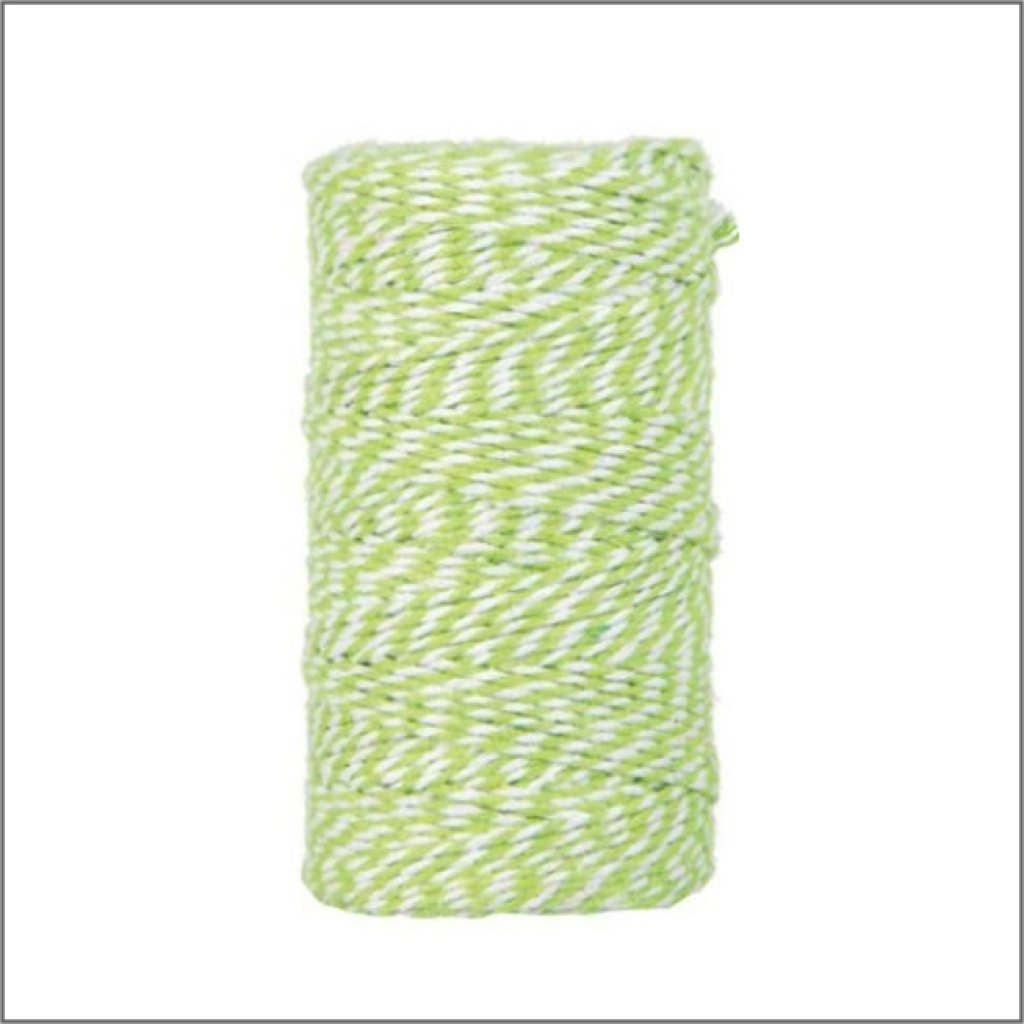 Twist koord lime – 100 meter