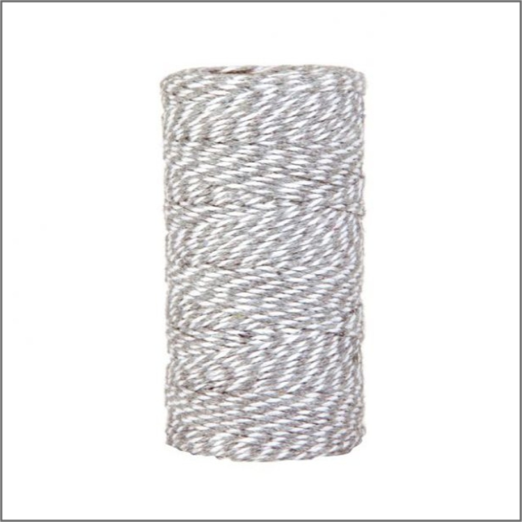 Twist koord grijs – 100 meter