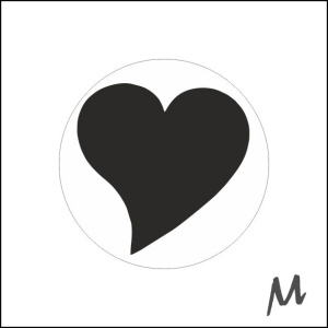 Etiketten – Hart Zwart – Rond 39mm – 500 Stuks – Zelfklevende Sluitstickers – Modern & Minimalistisch