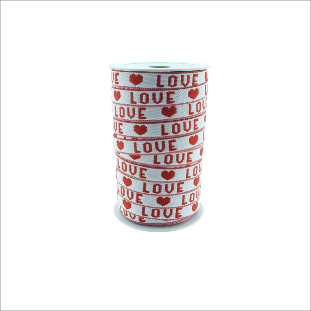 Love lint – wit – 10mm x 20 meter