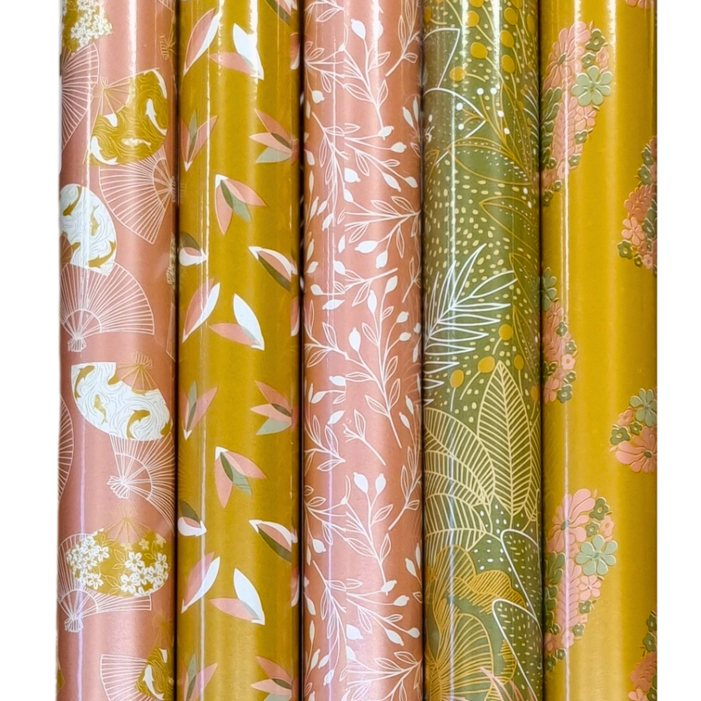 Cadeaupapier Golden Garden
