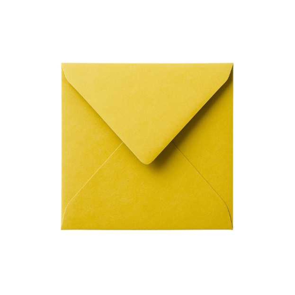 Enveloppen – Geel - 14×14cm - 10 stuks