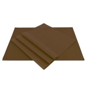 Zijdevloei – 240 vel – 50x70cm – Chocolade bruin