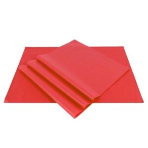 Zijdevloei – 240 vel – 50x70cm – Rood