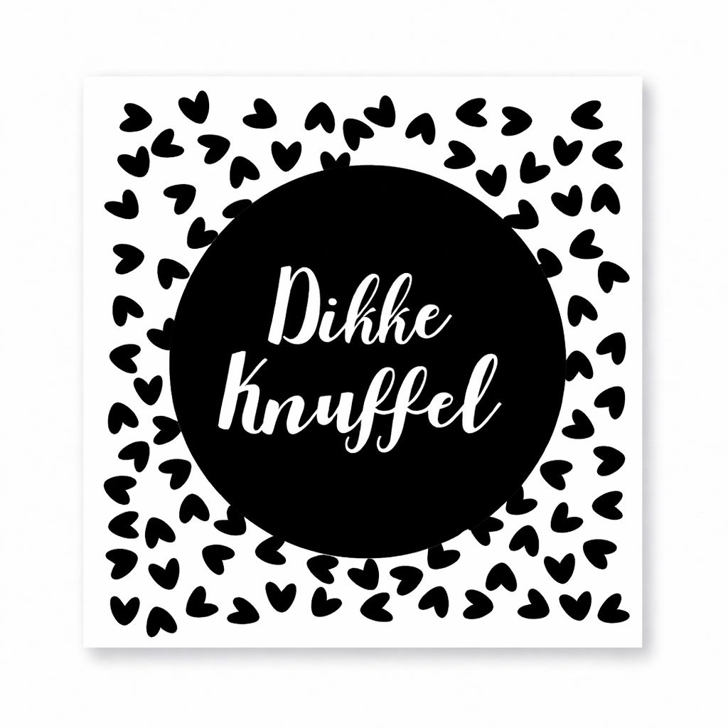Wenskaart "Dikke Knuffel” – Inclusief Envelop