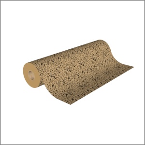 Papierrol – Kraft – Sinterklaas – 50cm x 150m