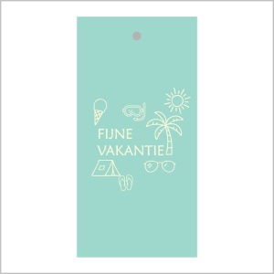 Cadeaukaartje – Fijne vakantie